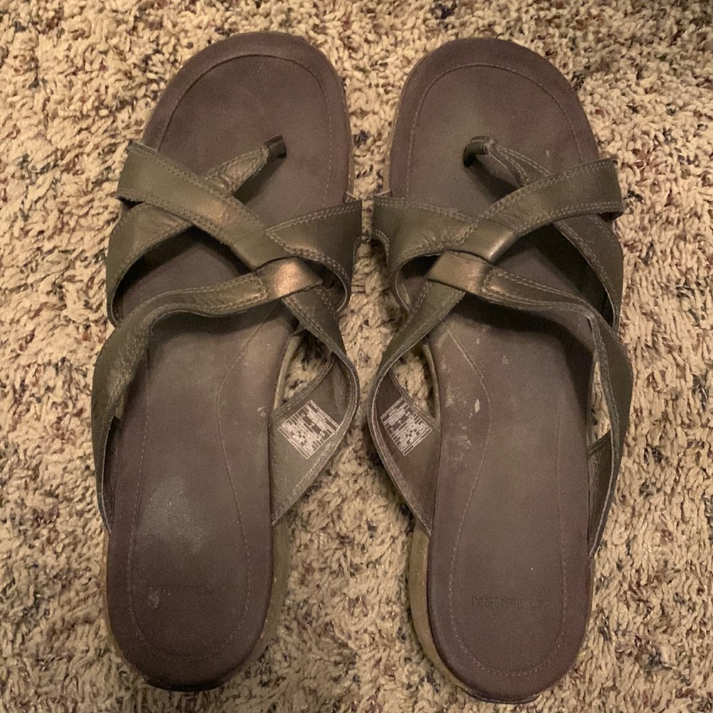 Merrell Sandals with cork. Size 11